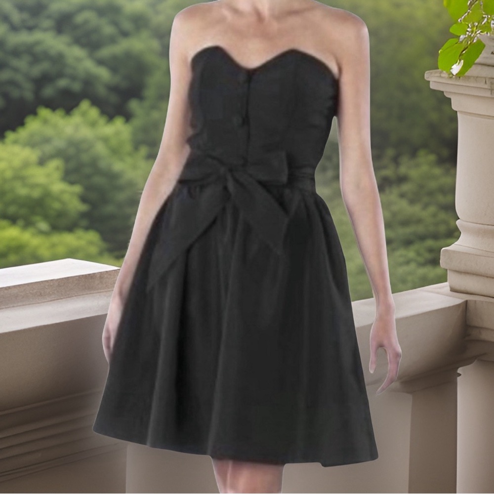 Luella Black Sleeveless Cocktail Dress Size 7